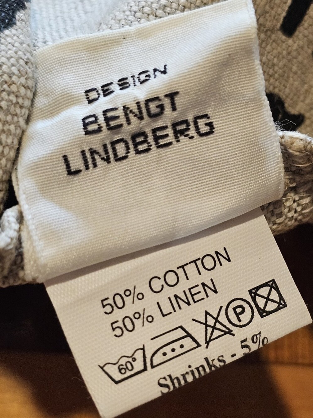 Klippan Sweden Linen Cotton Sheep Tea Towel Scandinavian - Picture 5 of 8